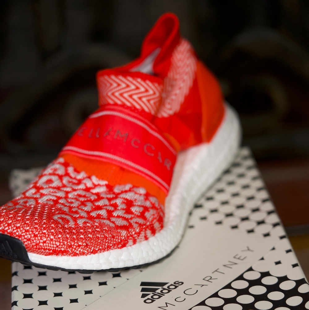 Ultraboost x 3.D. S. red leopard print